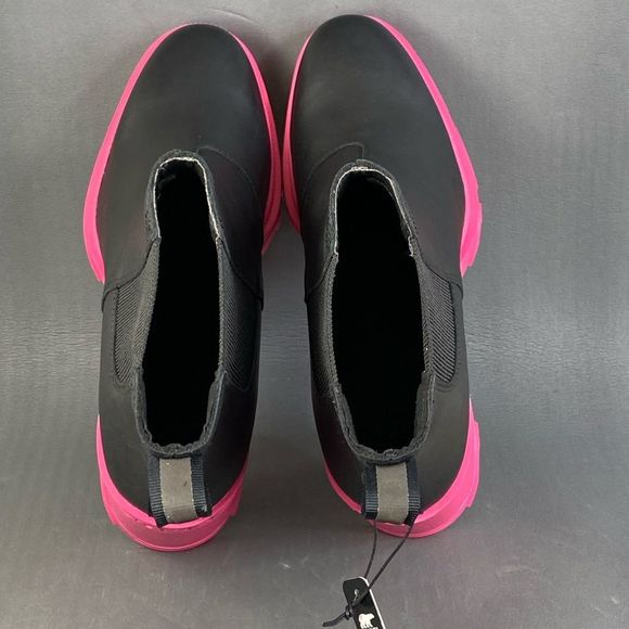 Sorel Brex Waterproof Platform Block Heel Chelsea Boot  shoes womens - Picture 7 of 10